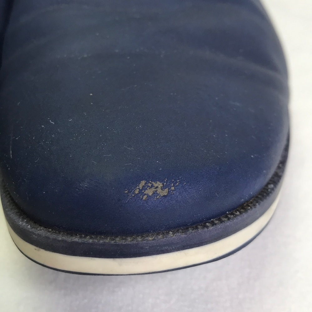 Zara Men's Blue/White Oxfords Lace Up Shoes - Picture 6 of 15
